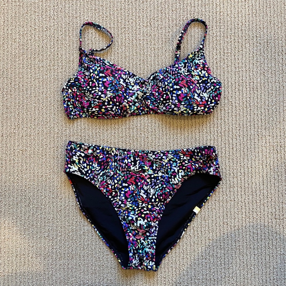 Summersalt Midnight Bloom Marina Bikini Set